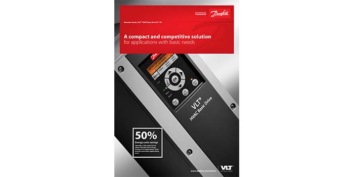 User-friendly, distributed intelligence and reduced power consumption are bene cial for fan applications. Basic AHU functions enable the VLT® HVAC Basic Drive to control a wide range of functions. Pump-specifc features developed in cooperation with OEMs, contractors and manufacturers around the world.